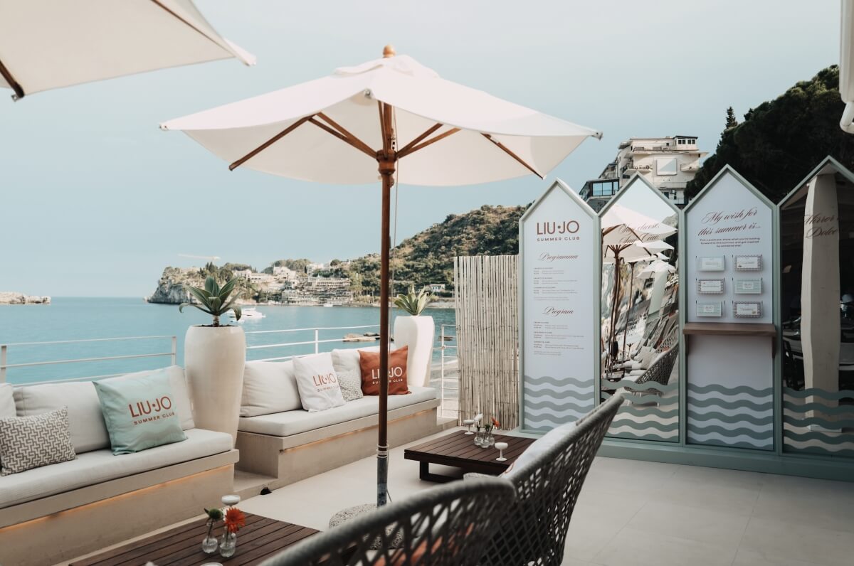 Lui Jo firma il Tao Beach a Taormina